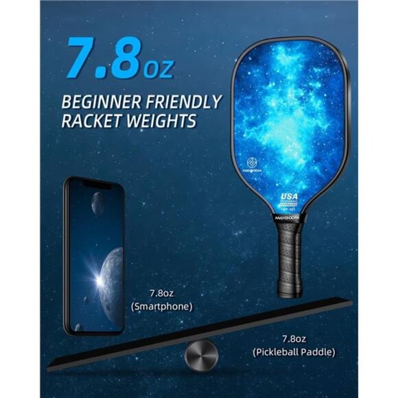Pickleball Paddles Set of 2 or 4, USAPA Approved Pickleball Set - Picture 6 of 7